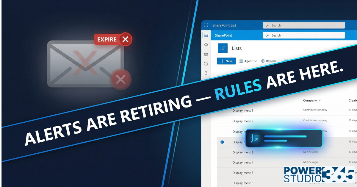 SharePoint Rules: Your Answer to the Alerts Shutdown